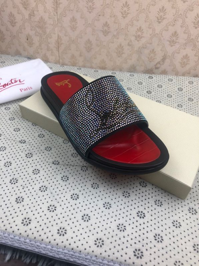 CHRISTIAN LOUBOUTIN SLIPPERS - CCSHOES