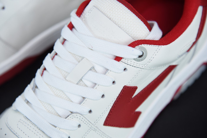 OFF WHITE™ C/O VIRGIL ABLOH OUT OF OFFICE LOW-TOP LEATHER SNEAKERS "OOO" - CCSHOES