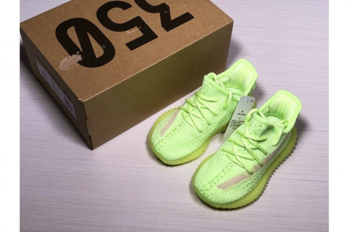 ADIDAS KIDS YEEZY 350 BOOST V2 GREEN Kid-EH5360 - CCSHOES
