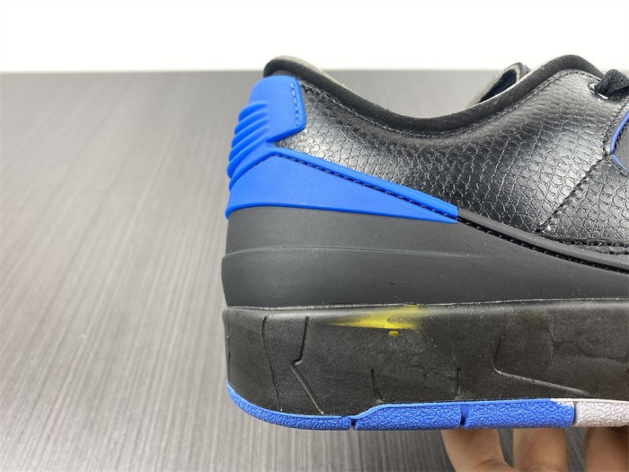 Jordan 2 Retro Low SP Off-White Black Blue DJ4375-004 - CCSHOES
