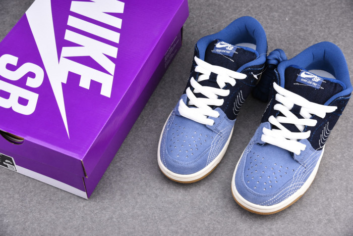 Nike SB Dunk Low Denim Sashiko CV0316-400 - CCSHOES