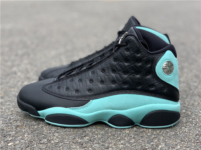 Air Jordan 13 Retro Black Island Green 414571-030 - CCSHOES