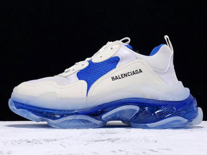 BLCG Triple S White Blue 541624 W09ON 9169 - CCSHOES