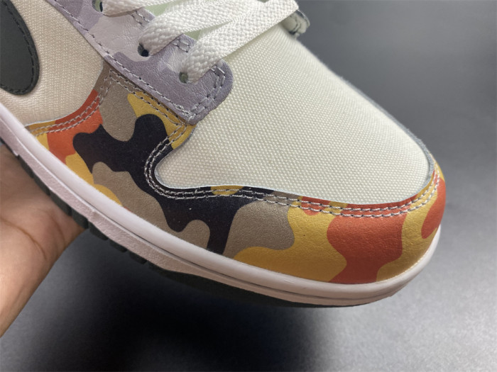 Nike Dunk Low SE Sail Multi-Camo DH0957-100 - CCSHOES