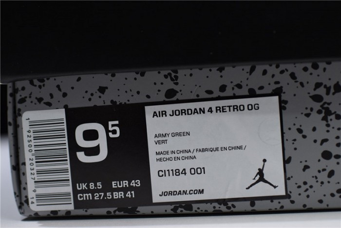 Air Jordan 4 Retro Black Laser CI1184-001 - CCSHOES