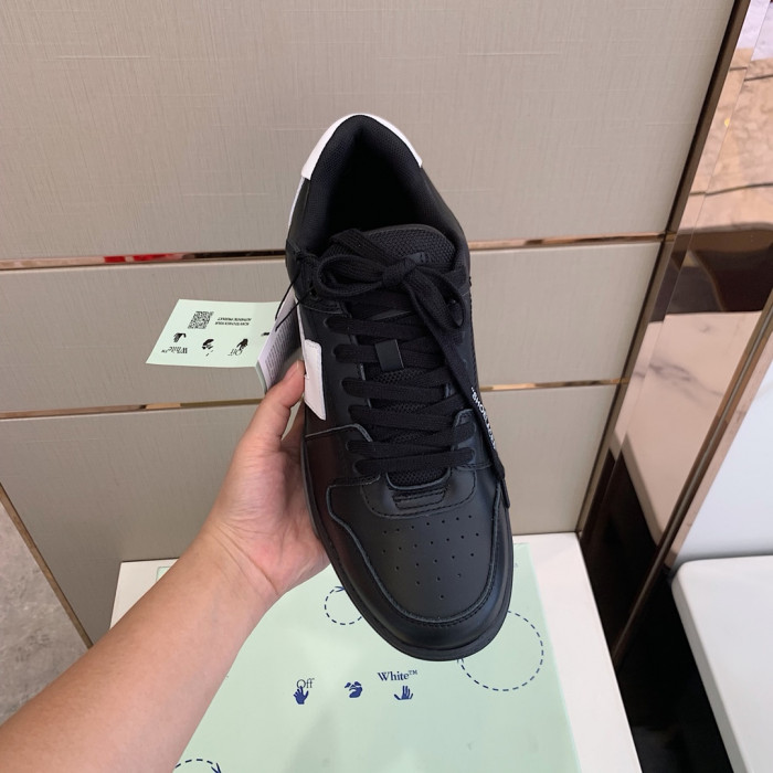 OFF WHITE™ C/O VIRGIL ABLOH OUT OF OFFICE LOW-TOP LEATHER SNEAKERS "OOO" - CCSHOES