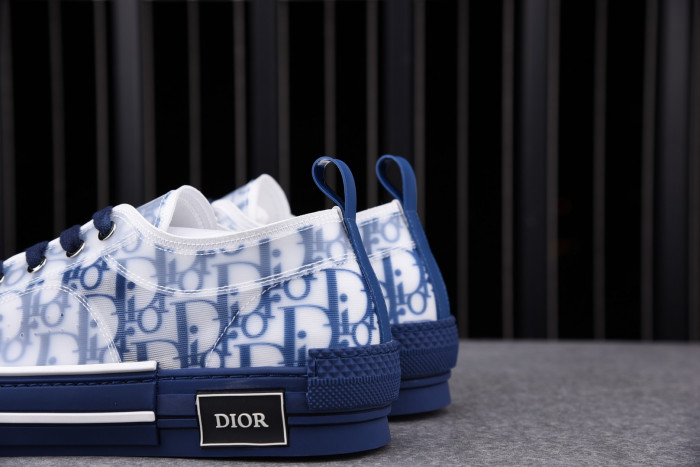 DR B23 Low Top Oblique Sneaker Blue - CCSHOES