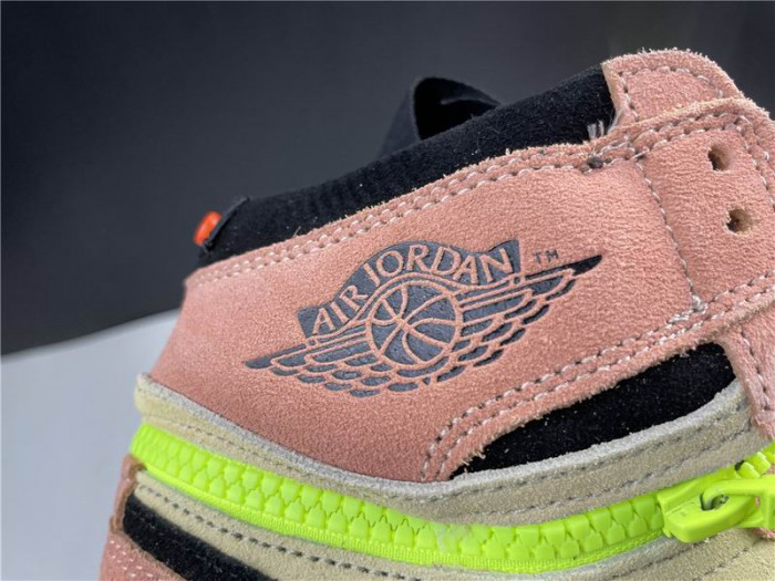 Air Jordan 1 High Switch Peach CW6576-800 - CCSHOES