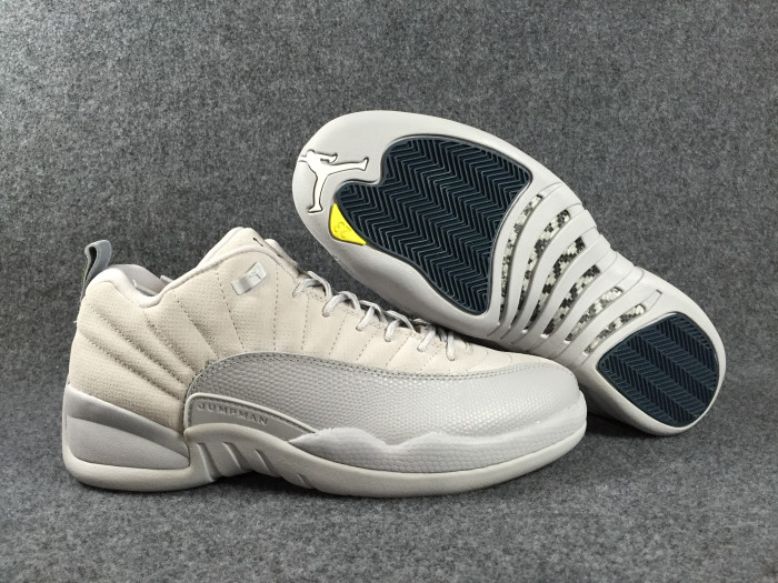 Air Jordan 12 Low “Grey Suede” 308317-002 - CCSHOES