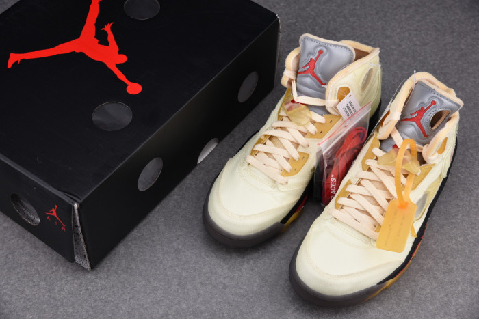 Jordan 5 Retro OFF-WHITE Sail DH8565-100 - CCSHOES