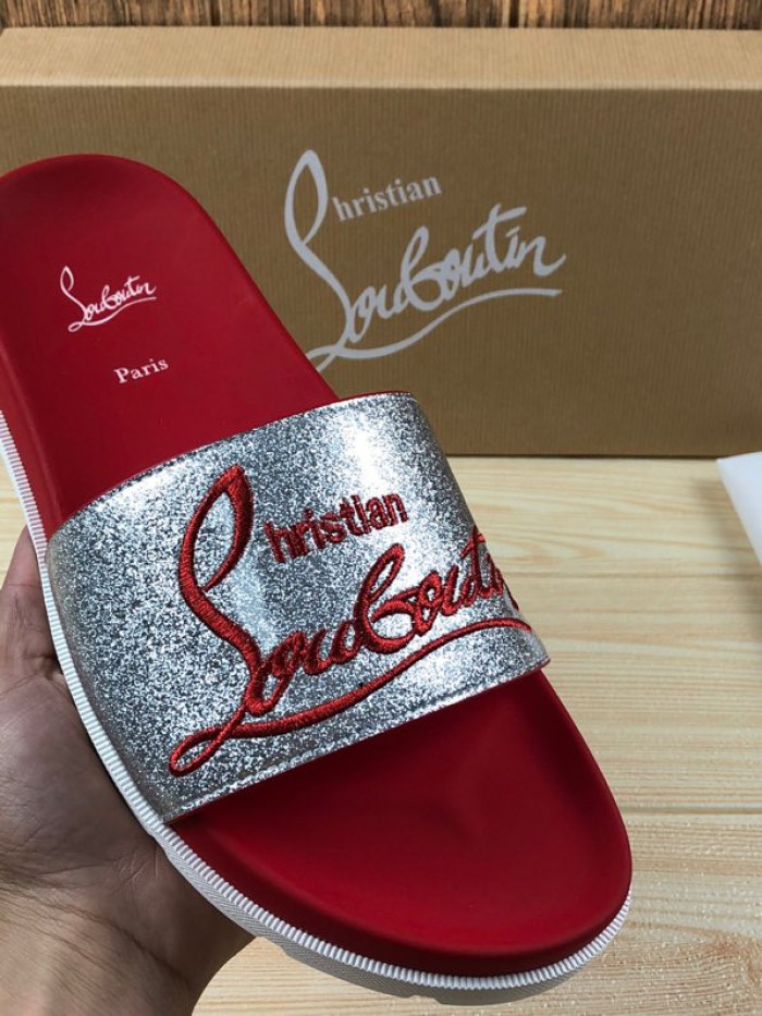 CHRISTIAN LOUBOUTIN SLIPPERS - CCSHOES