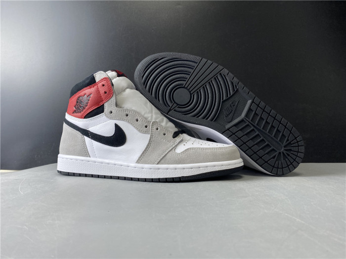 Air Jordan 1 High OG “Light Smoke Grey” 555088-126 - CCSHOES