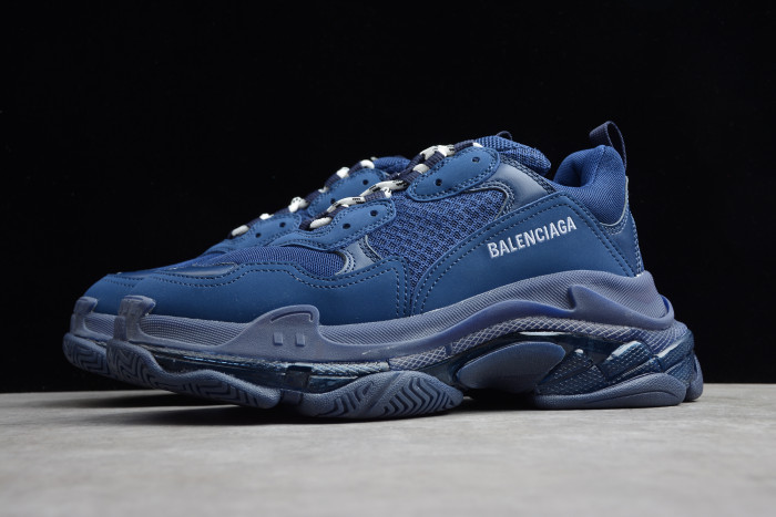 BLCG Triple S Clear Sole Navy 541624 W09O1 4107 - CCSHOES