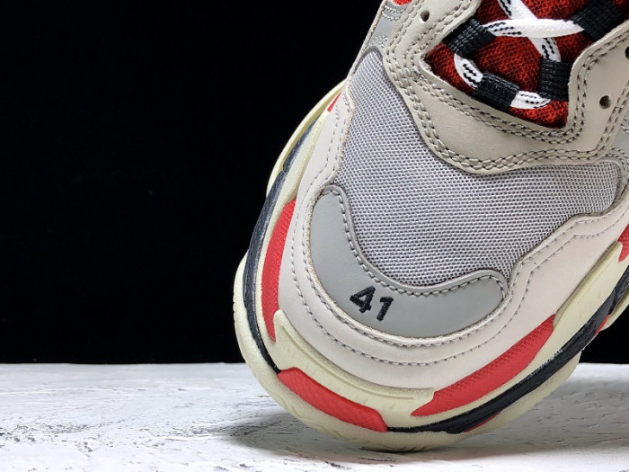 BLCG Triple S Red Grey White 536737 W09OH 6495 - CCSHOES