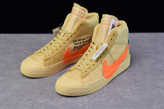 Off-White x Nike Blazer Mid “All Hallows Eve” AA3832-700 - CCSHOES
