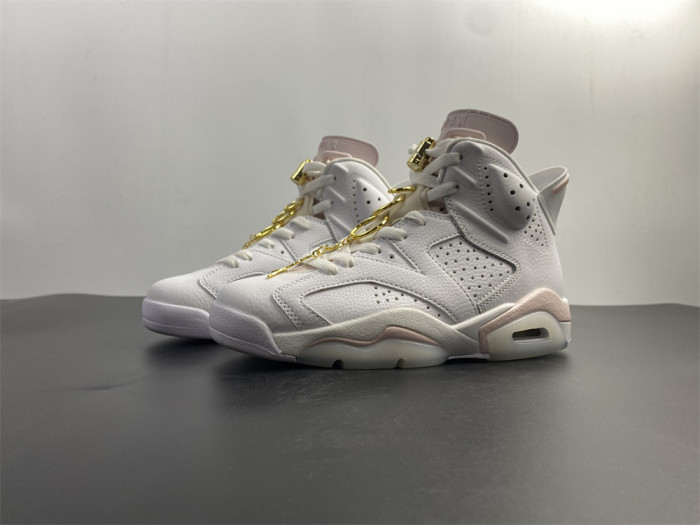 Air Jordan 6 Retro Gold Hoops (W) DH9696-100 - CCSHOES