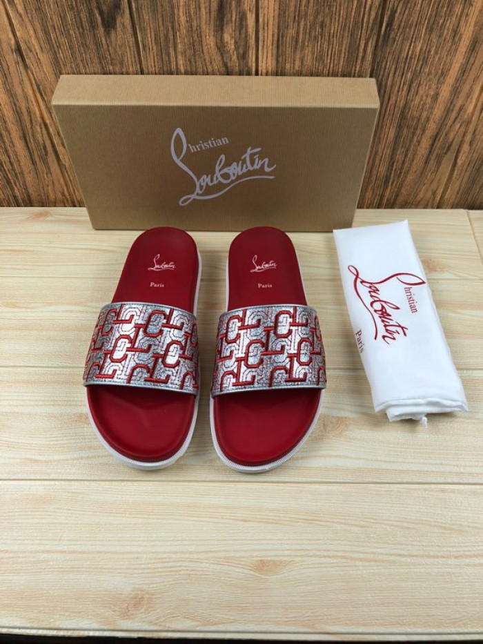 CHRISTIAN LOUBOUTIN SLIPPERS - CCSHOES