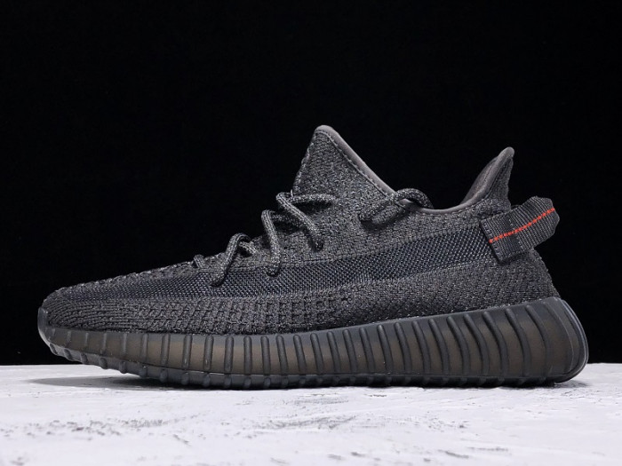 Adidas Yeezy Boost 350 V2 Static Black (Reflective) - FU9007 - CCSHOES