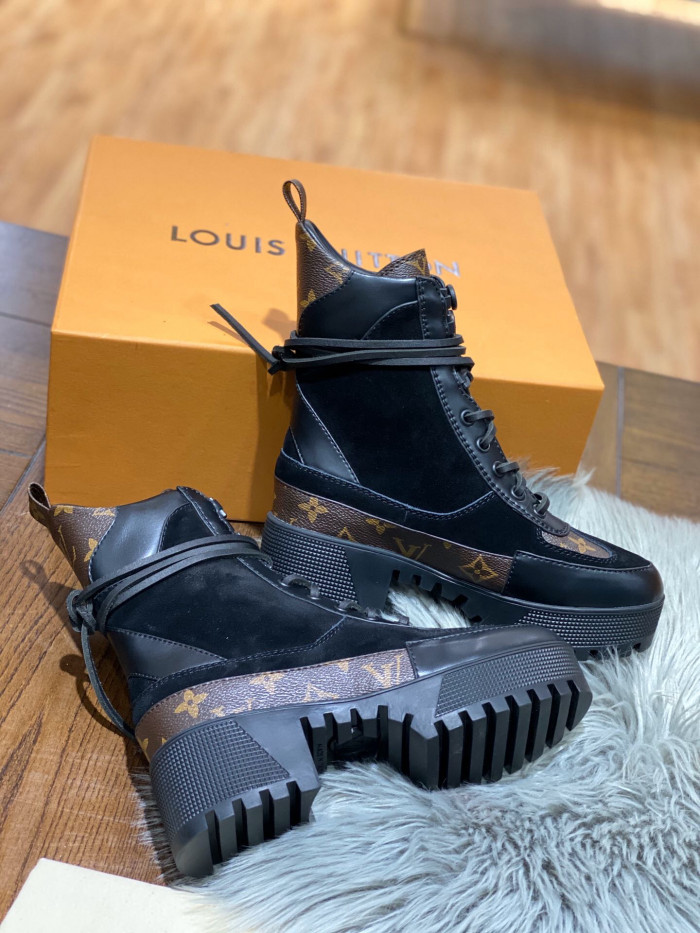 LOUI VUITTO LAUREATE PLATFORM DESERT BOOT - CCSHOES