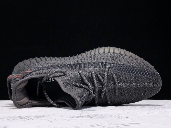 Adidas Yeezy Boost 350 V2 Static Black (Reflective) - FU9007 - CCSHOES
