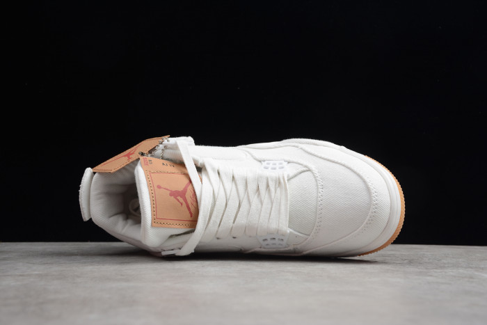 Levi's x Air Jordan 4 'White' AO2571-100 - CCSHOES