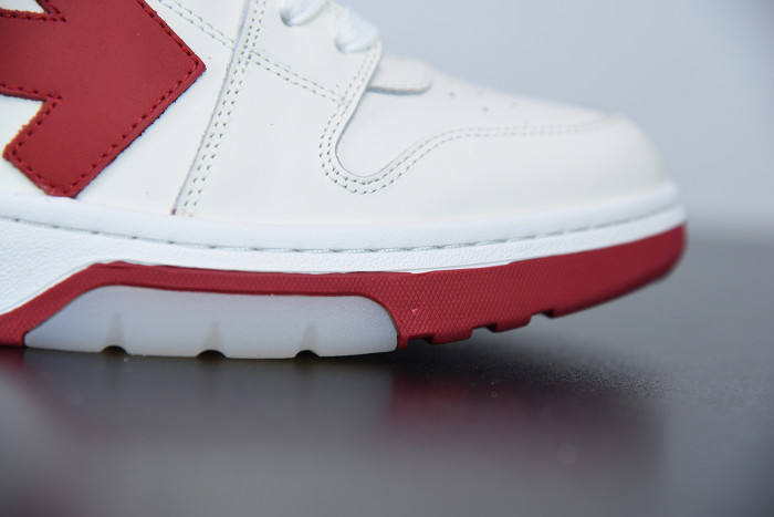 OFF WHITE™ C/O VIRGIL ABLOH OUT OF OFFICE LOW-TOP LEATHER SNEAKERS "OOO" - CCSHOES