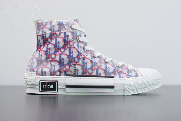 DR B23 OBLIQUE HIGH TOP SNEAKER“CD Ghosting” - CCSHOES