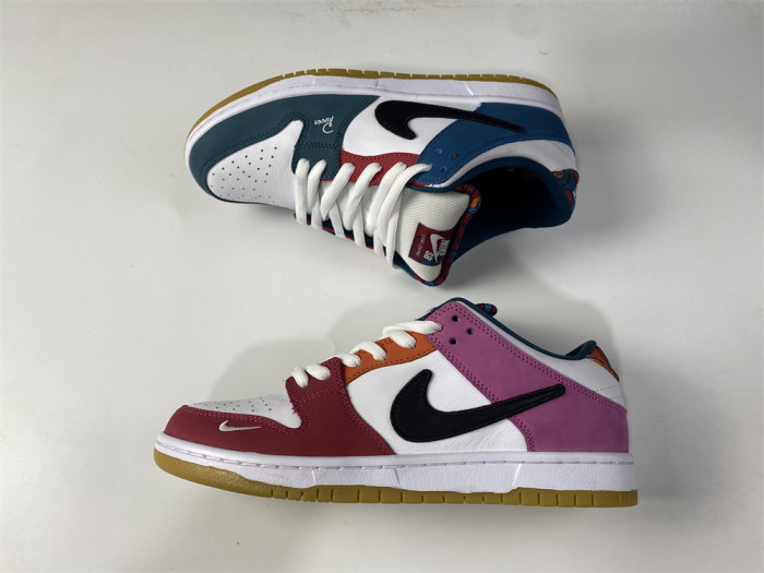 Parra x Nike SB Dunk Low DH7695-100 - CCSHOES