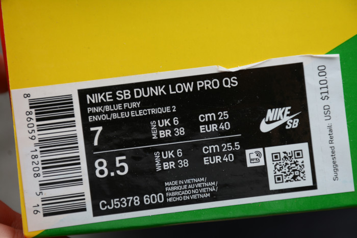 GRATEFUL DEAD NIKE SB DUNK LOW PINK BEAR CJ5378 600 - CCSHOES