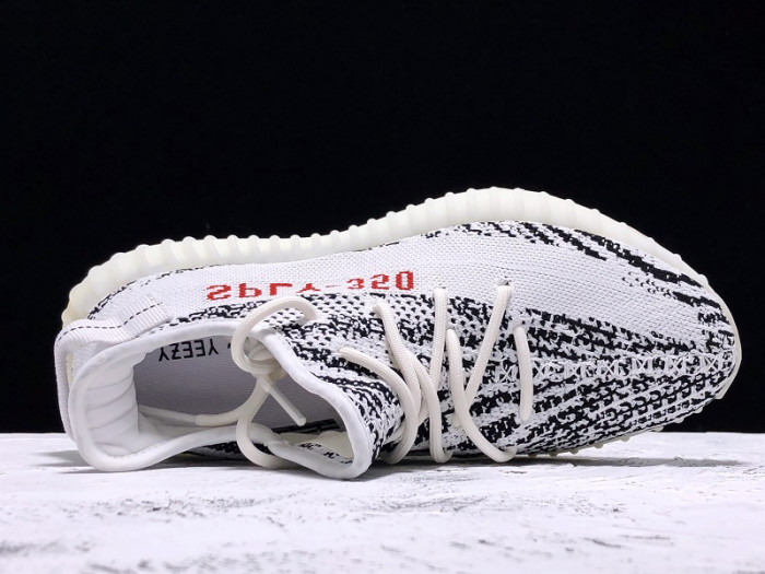 Adidas Yeezy Boost 350 V2 Zebra Black White CP9654 - CCSHOES