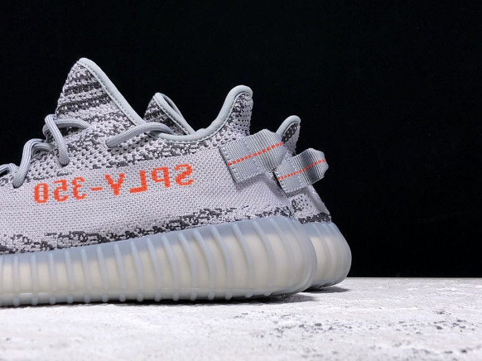 Adidas Yeezy Boost 350 V2 Beluga 2.0 Grey Bold Orange AH2203 - CCSHOES