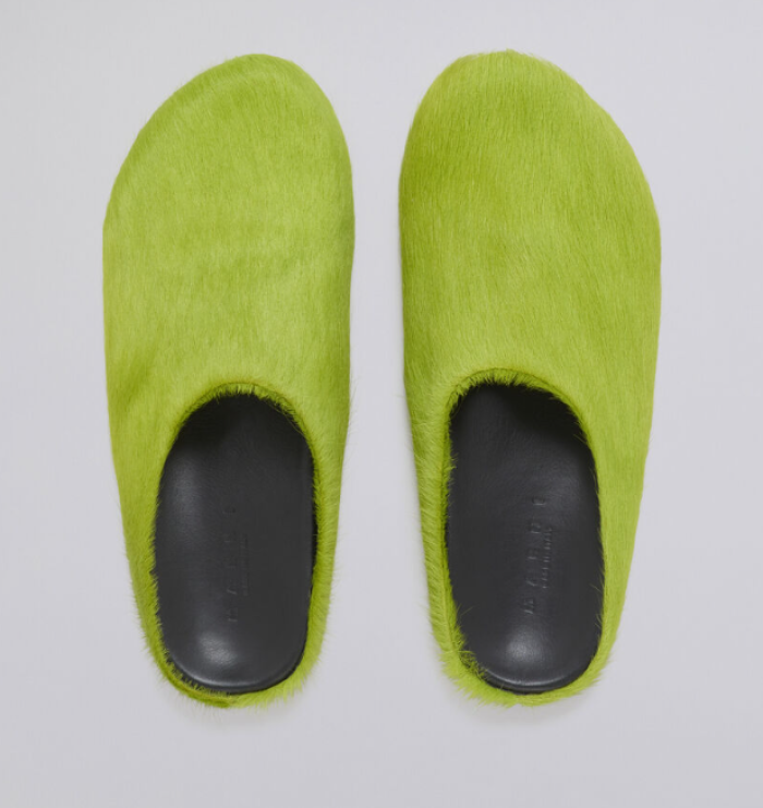 Fussbet Sabot calf-hair slippers - CCSHOES