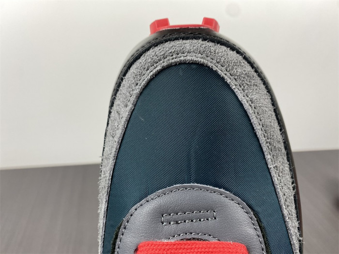 sacai x Undercover x LDWaffle 'Midnight Spruce University Red' DJ4877-300 - CCSHOES