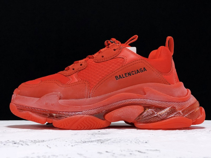 BLCG Triple S Red Clear Sole 541624 W09O1 6500 - CCSHOES
