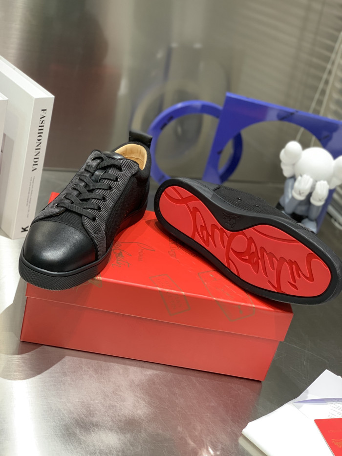 Christian Louboutin Louis Junior Spikes - CCSHOES