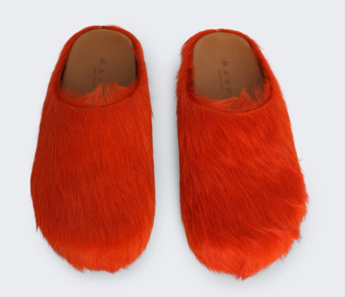 Fussbet Sabot calf-hair slippers - CCSHOES