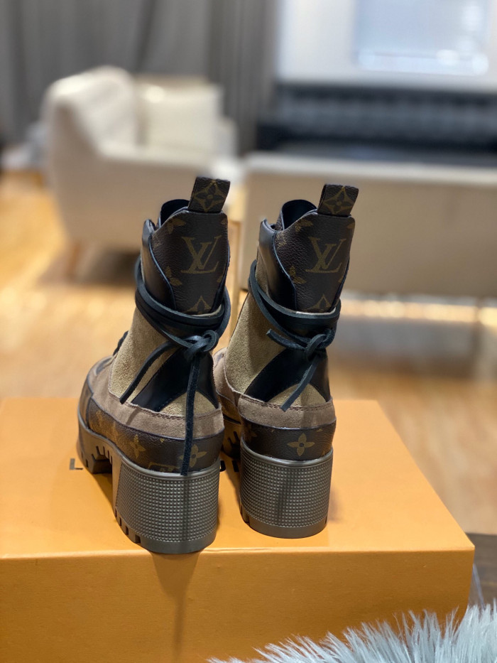 LOUI VUITTO LAUREATE PLATFORM DESERT BOOT - CCSHOES