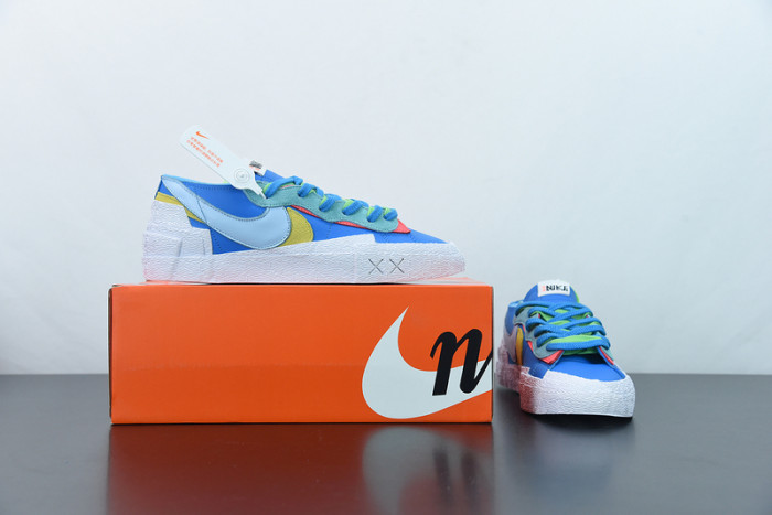 Nike Blazer Low sacai KAWS Blue DM7901-400 - CCSHOES