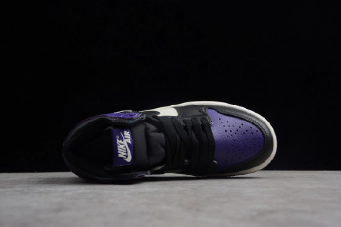 KIDS AIR JORDAN 1 RETRO HIGH OG 'COURT PURPLE' 555088-501 - CCSHOES