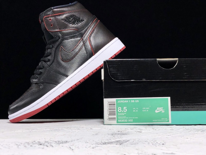 Air Jordan 1 SB Lance Mountain Black - 653532-002 - CCSHOES