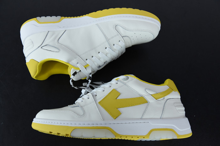 OFF WHITE™ C/O VIRGIL ABLOH OUT OF OFFICE LOW-TOP LEATHER SNEAKERS "OOO" - CCSHOES