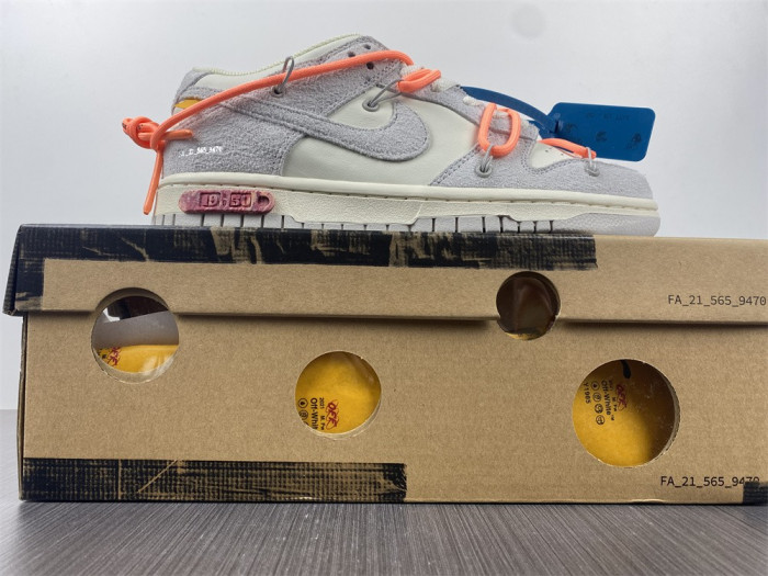 Nike Dunk Low Off-White Lot 19 DJ0950-119 - CCSHOES