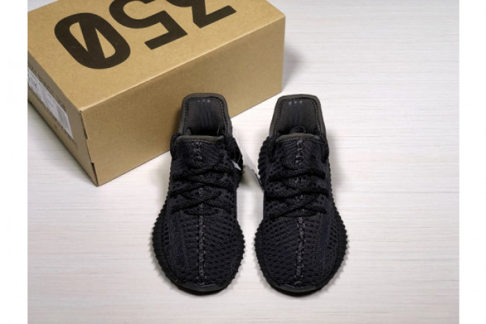 ADIDAS KIDS YEEZY BOOST 350 V2 BLACK (NON-REFLECTIVE) FU9013 - CCSHOES