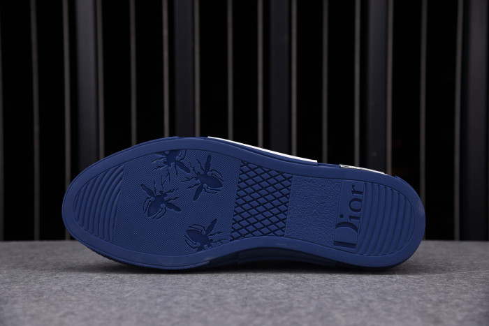 DR B23 Low Top Oblique Sneaker Blue - CCSHOES