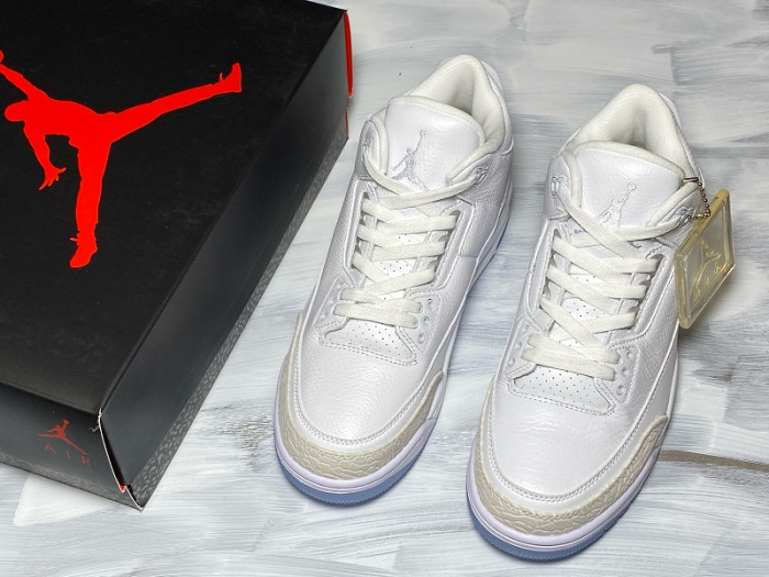 Air Jordan 3 Retro Triple White 136064-111 - CCSHOES