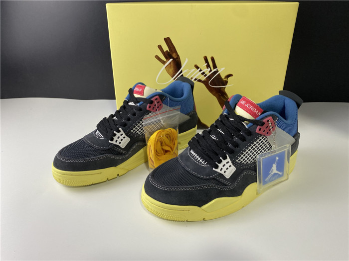 AIR JORDAN 4 RETRO UNION OFF NOIR DC9533-001 - CCSHOES