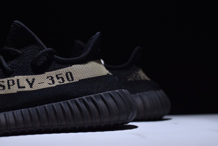 Adidas Yeezy Boost 350 V2 Core Black Green BY9611 - CCSHOES