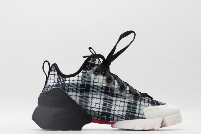 DR-CONNECT BLACK PLAID - CCSHOES