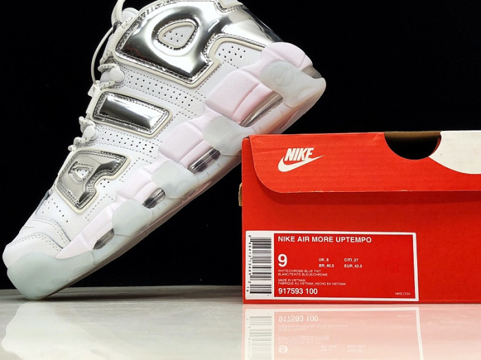 Nike Air More Uptempo Chrome White 917593-100 - CCSHOES