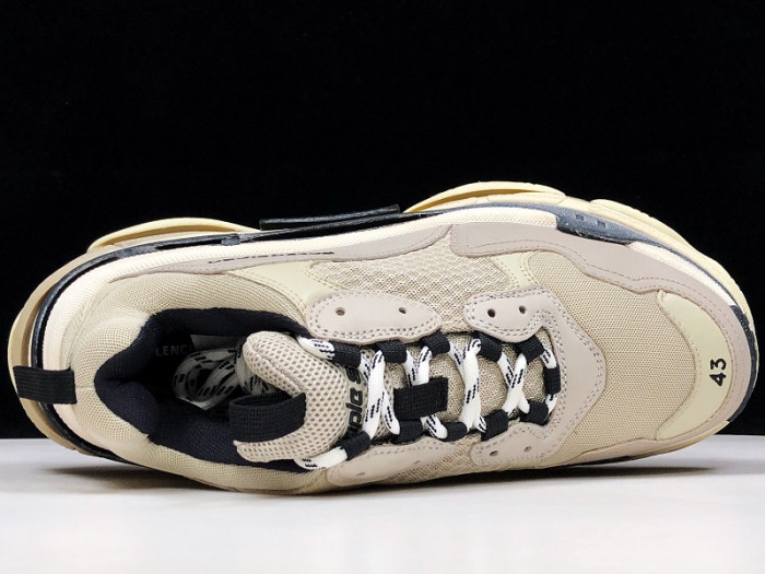 BLCG TRIPLE S TRAINER 'VANILLE' 536737 W09O6 9787 - CCSHOES
